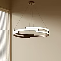 Modern Minimalist Chandelier Nordic Style Chandelier Mediterranean Style Chandelier Study Lamp Combination Dining Room Lamp 3d model