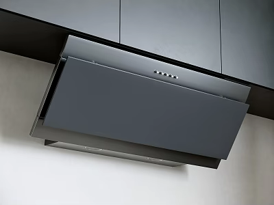 Modern Kitchen Range Hood Appliance With Sleek Design For Efficient Cooking Area 3d model