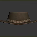 Stylish Brown Wide Brim Hat With Braided Band For Fashionable Outfits