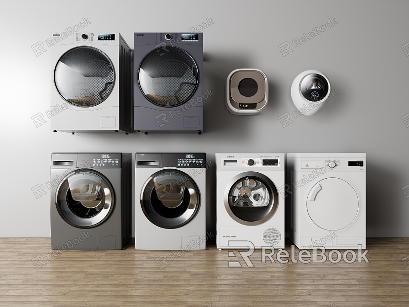 Modern washing machine washing machine combination model