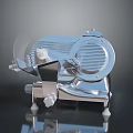 Animal Meat Slicing Machine With Stainless Steel Blade And Safety Cover