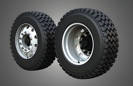 Car Tire 3D Model Car Tire Accessories Parts Vehicle Car 3d model