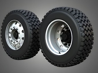 Car Tire 3D Model Car Tire Accessories Parts Vehicle Car 3d model