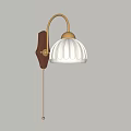 French retro wall lamp 3d model