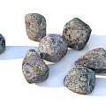 Stone River Stone 3d model