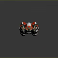 Modern fighter sci-fi fighter next-generation fighter sci-fi fighter 3d model