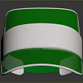 White Visor With Transparent Shield For Daily Sun Protection And Comfort
