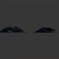 Garden Landscape Terrain Models In Various Shapes With Green Vegetation Cover