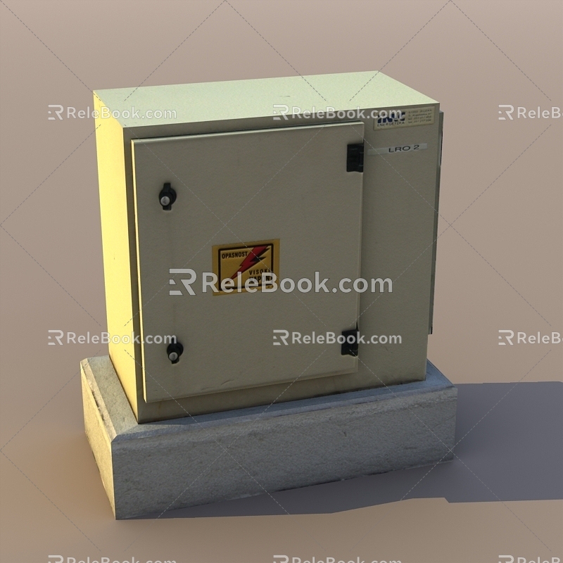 Electric meter box model