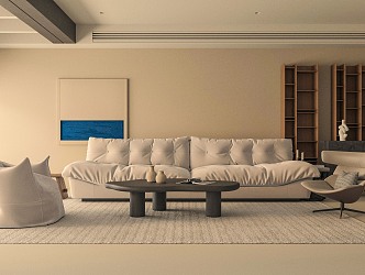 Living room 3d model