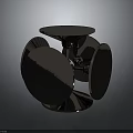 Precision Engineered Automotive Parts With Metallic Circular Components And Central Structure