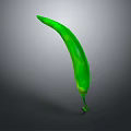 Fresh Green Chili Pepper with Vibrant Color Smooth Texture and Fresh Appearance