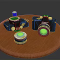 Modern Camera DSLR Camera Card Machine Digital Camera 3d model