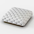 European-style Sofa Ottoman Sofa Stool 3d model