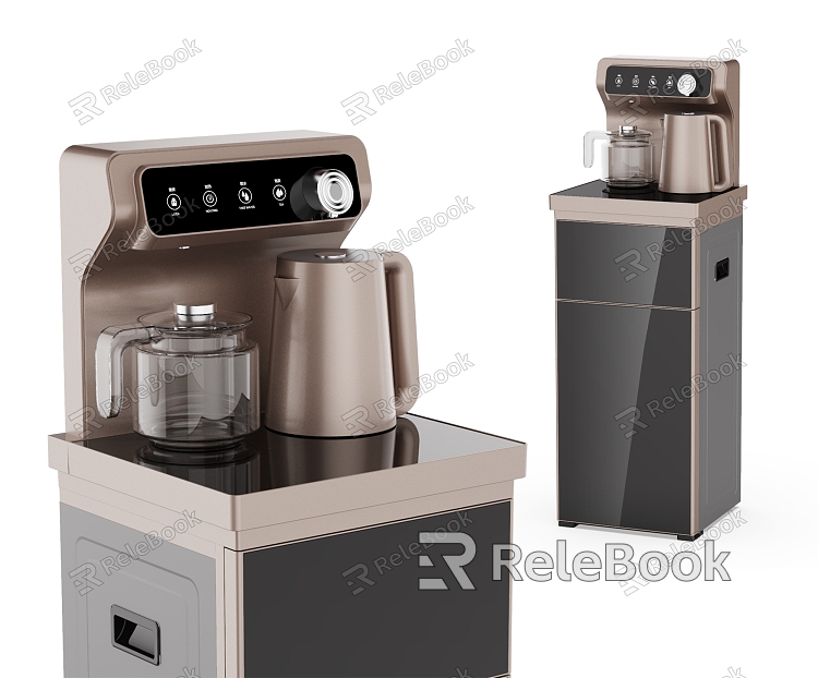 Modern tea bar machine model