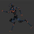 Modern Robot Toys 3d model