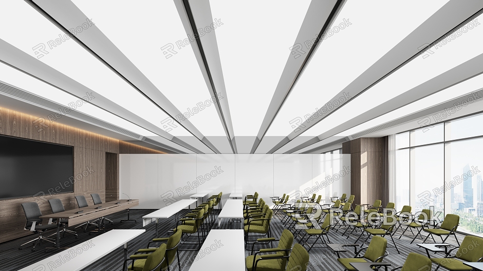 Modern Conference Room Training Large Conference Room model