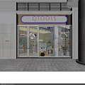Modern Specialty Store Interior With Colorful Display Shelves And Bright Lighting