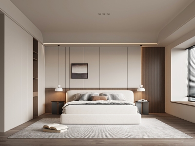 Modern Bedroom 3d model