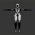 Robot Robot Assistant Small Robot Robot Butler Robot Butler Figure Game Figure 3d model