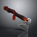 Tomahawk Axe Wooden Axe Handle Axe Mountain Axe Chopping Wood Axe Chopping Wood Axe Magic Axe 3d model