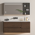 Modern bathroom cabinet 3d model