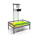 Commercial Detection Equipment With Bed Platform Overhead Scanner And Colorful Scanning Imaging