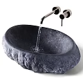 Stylish Sinks With Diverse Materials Stone Glass Metal And Faucet Water Flow