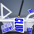 Benefit Academy Club Educational Learning Tools With Rulers Pencils And Supplies