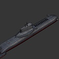 Submarine 3d model