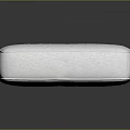 Premium White Mattress Featuring Modern Diamond Stitching And Comfortable Soft Surface