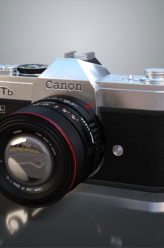 Camera 3d model