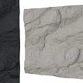Dark And Light Gray Stone Texture Background Wall With Natural Pattern Surface For Interior Decoration 3d model