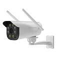 Wireless Outdoor Surveillance Cameras With Night Vision And Mounting Brackets For Security Monitoring