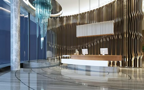 Hall 3d model