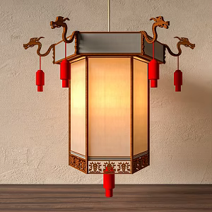New Chinese Lantern 3d model