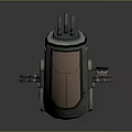 Sci-fi Capsule Space Capsule Hibernation Capsule Freezing Capsule Rest Capsule Rest Capsule 3d model