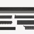 New Chinese Eaves Tile Eaves Combination 3d model