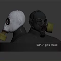 Fire Safety Equipment Including GP3 Dry Gas Mask For Emergency Protection