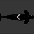 Orca Aquatic Animal With Black And White Coloration Dorsal Fin And Open Mouth