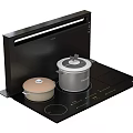 Induction cooker hood 3d model