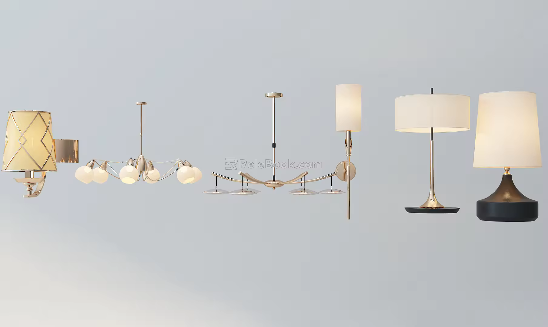 Lamp combination 3d model