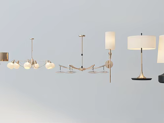 Lamp combination 3d model
