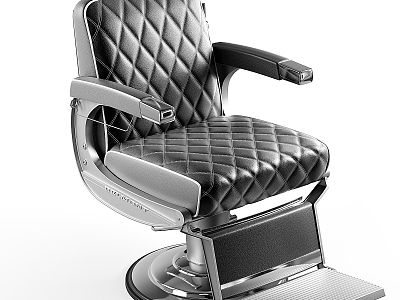 Leather Barber Chair model