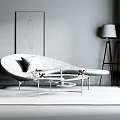 Modern Alien Sofa Multiplayer Sofa 3d model