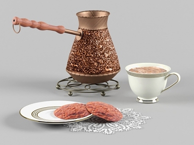 Turkish Coffee Pot Coffee Pot 3d model