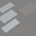 Corrugated Metal Building Components with Various Styles for Roof and Wall Applications