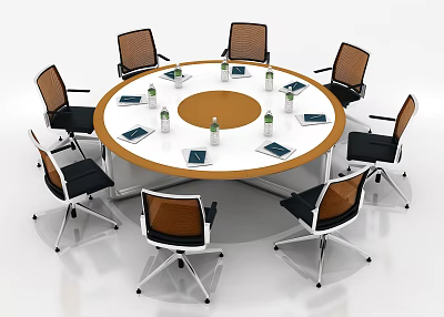 Modern Conference Table and Chair Conference Table 3d model Modern Conference Table and Chair Conference Table 3d model