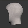 White Lightweight Knitted Mesh Headwear With Sleek Design And Comfortable Fit