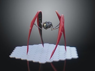 Modern Robots 3d model